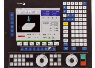 CNC machine tool calibration picture