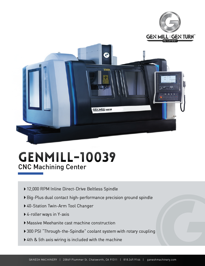 GENMILL 10039 Quote