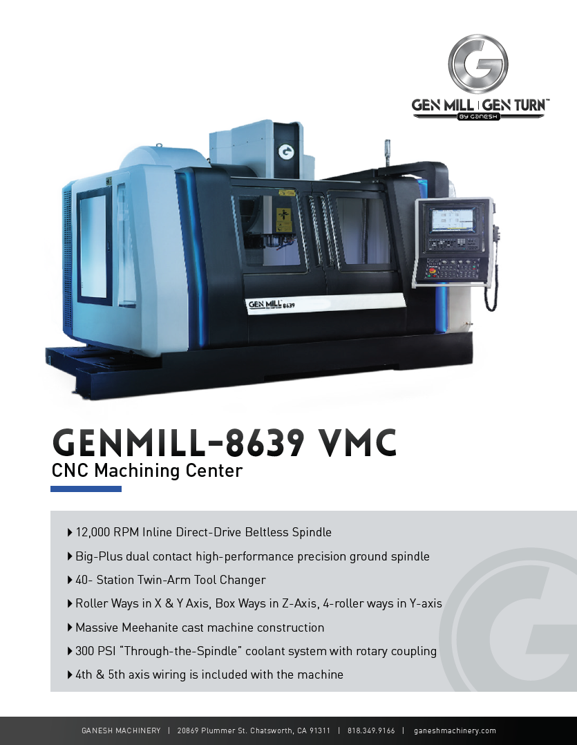 GENMILL 8639 Quote