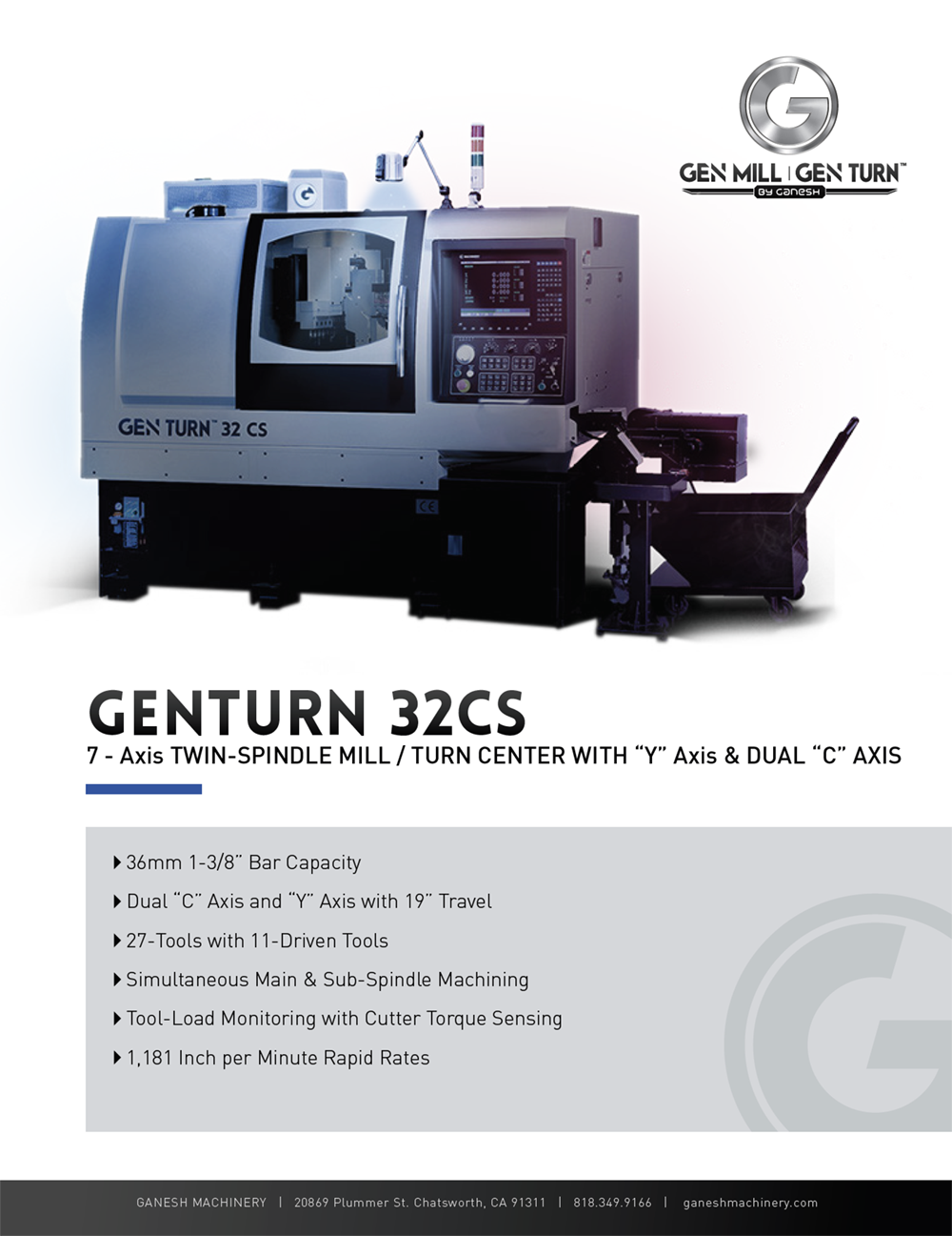 GENTURN 32-CS Quote