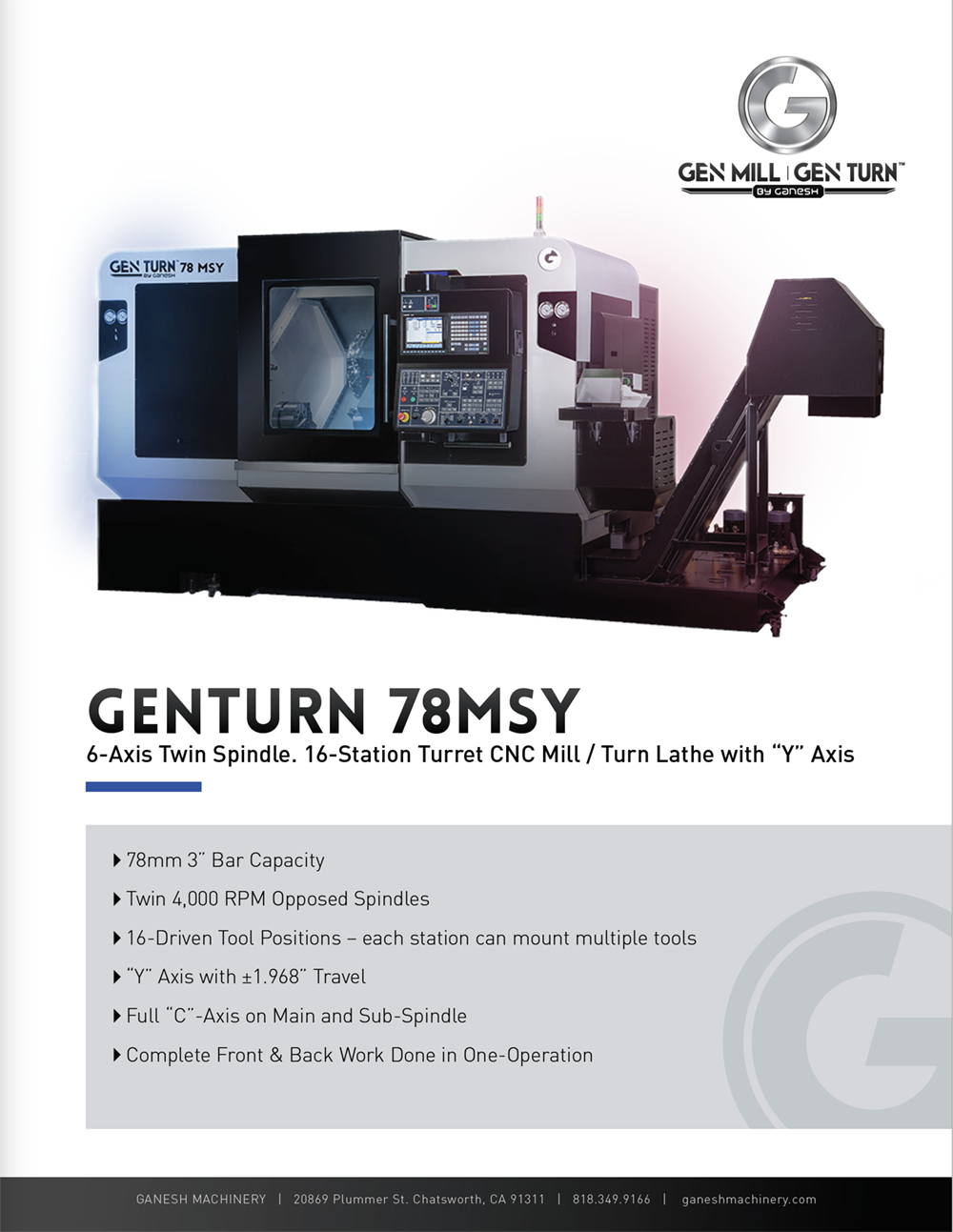 GENTURN 78-MSY Quote