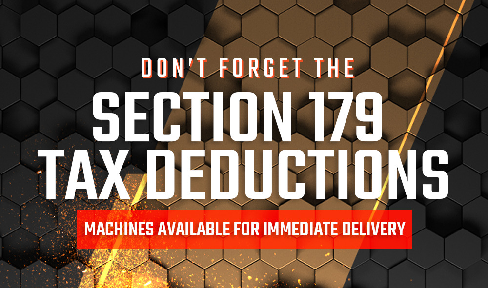 SALE! Deep Discounts – Last Chance for Section 129 Write Offs