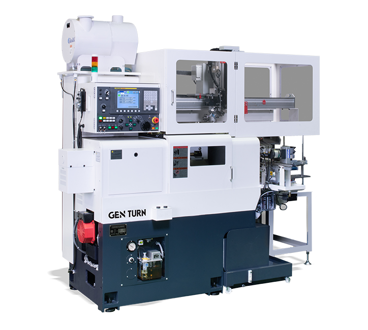GENTURN C24-G CNC Turning Center with 5C Collet Chuck and Built in